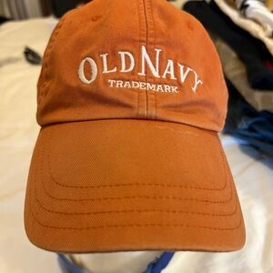Old Navy Orange Baseball Cap